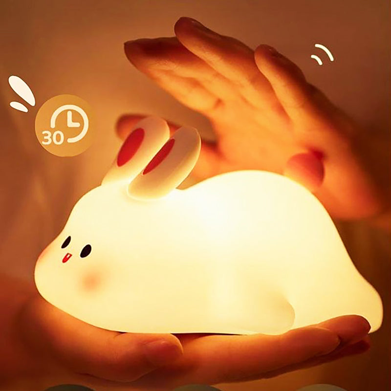 Lampe de Nuit Lapin en Silicone